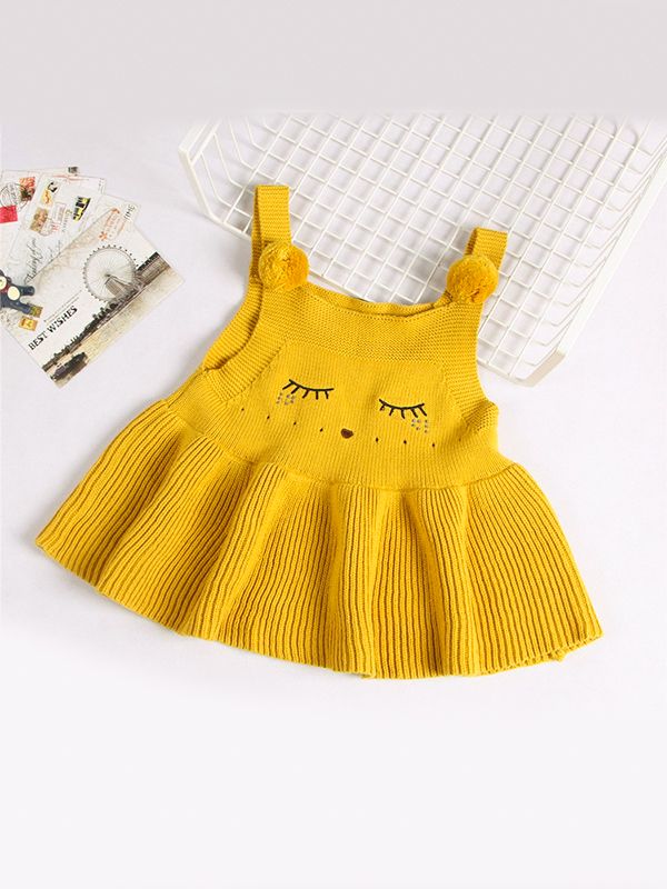 baby girl knitted dress