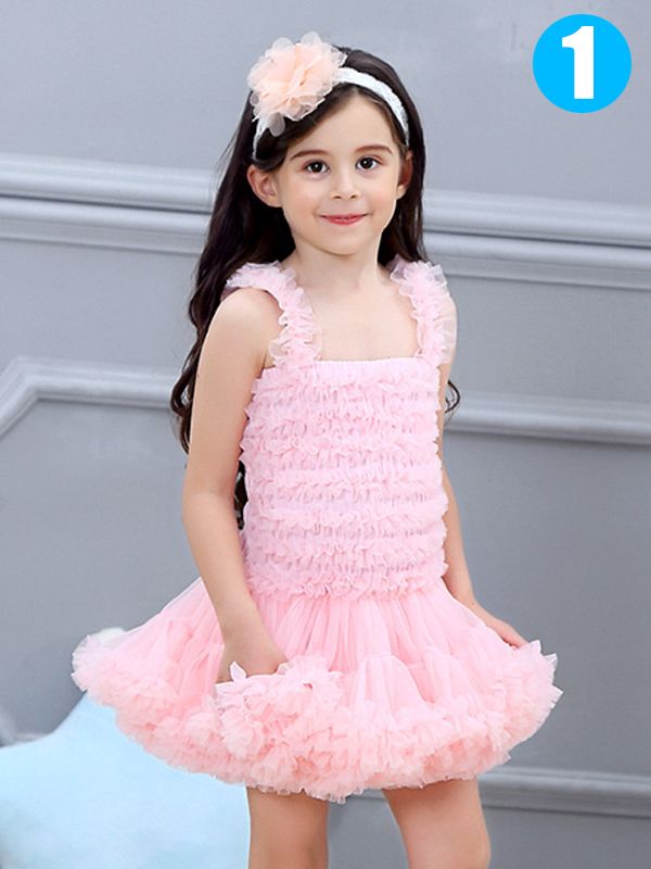 baby suspender dress