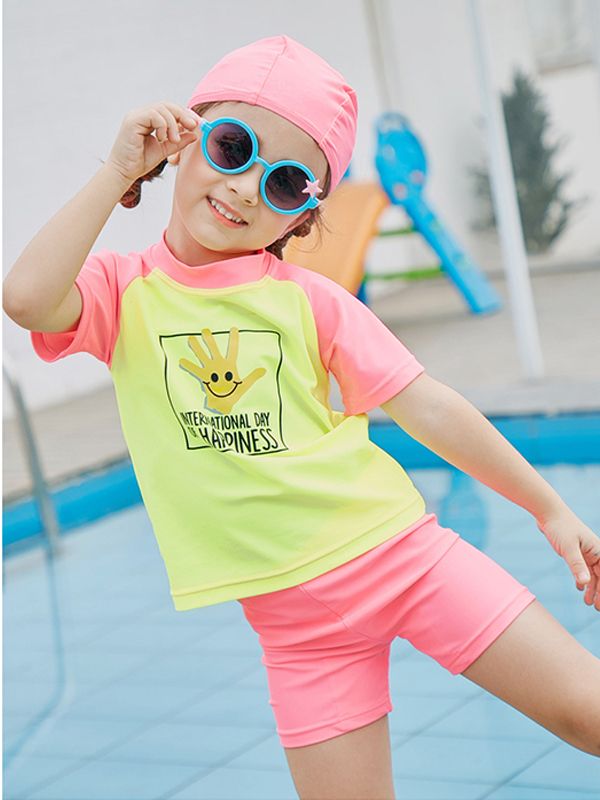 girls protective swimwear