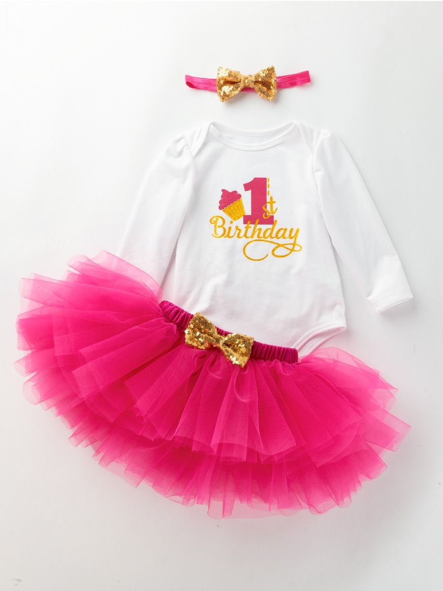 1st birthday onesies for baby girl