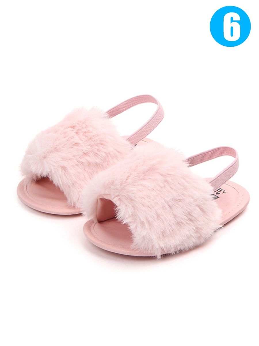 fluffy shoes for girls