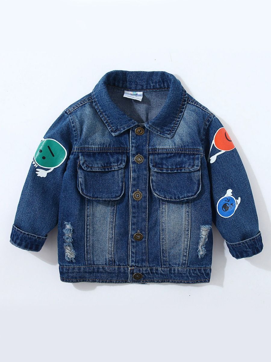 kids denim jacket wholesale