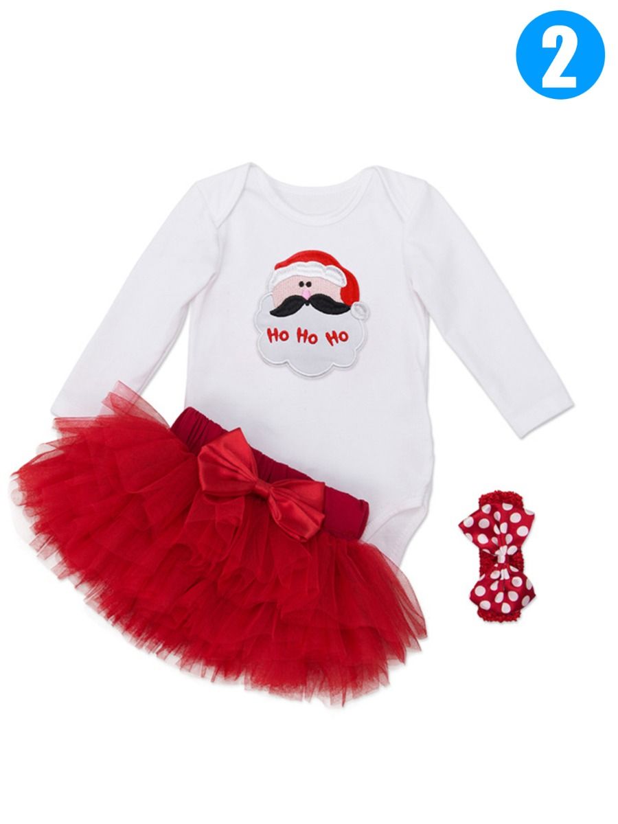 baby girl red tutu skirt