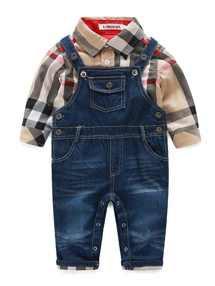 Wholesale 2-piece Baby Boy Shirt 