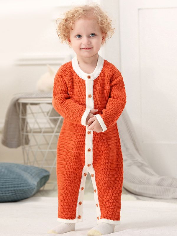 baby boy knit overalls