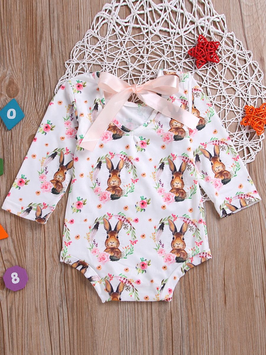 easter onesies for baby girl