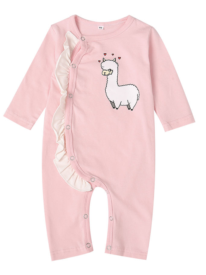 baby girl pink sleepsuits