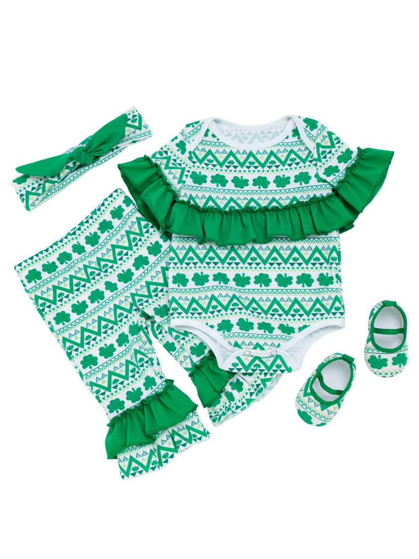 baby girl st patricks outfit