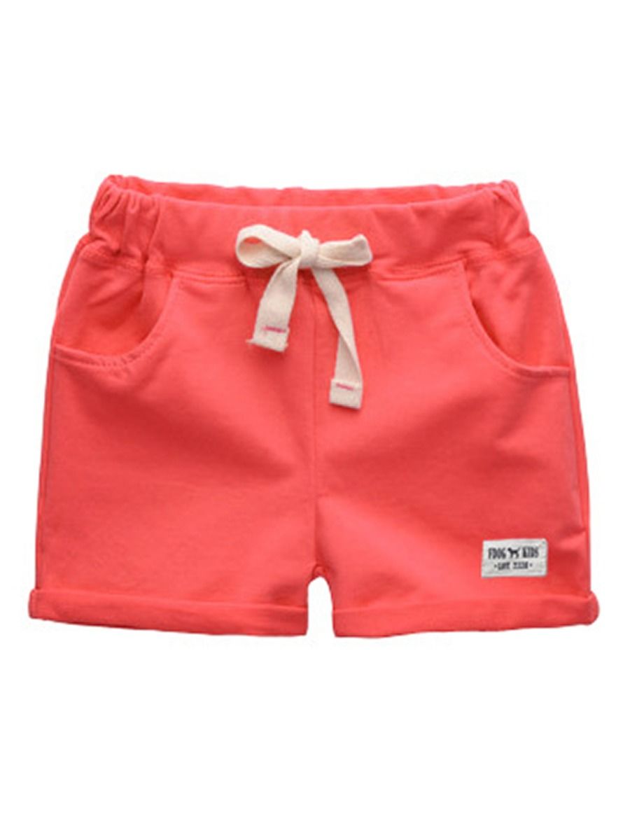 Wholesale Summer Toddler Little Boy Solid Color Shorts