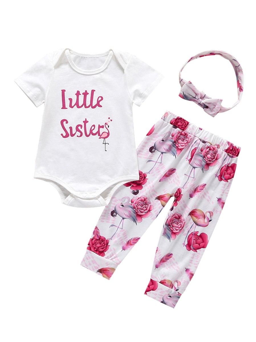flamingo baby outfit
