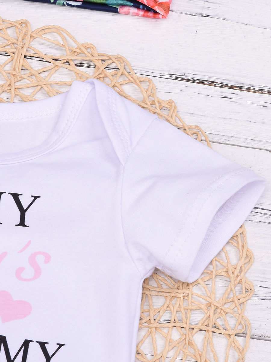 Wholesale 3 Piece Baby Girl Clothes Outfit I M My Daddy