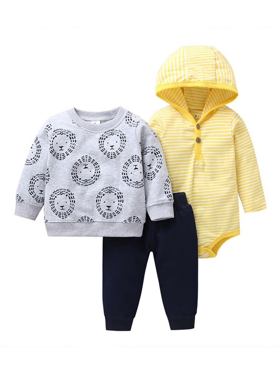 baby boy yellow jumper