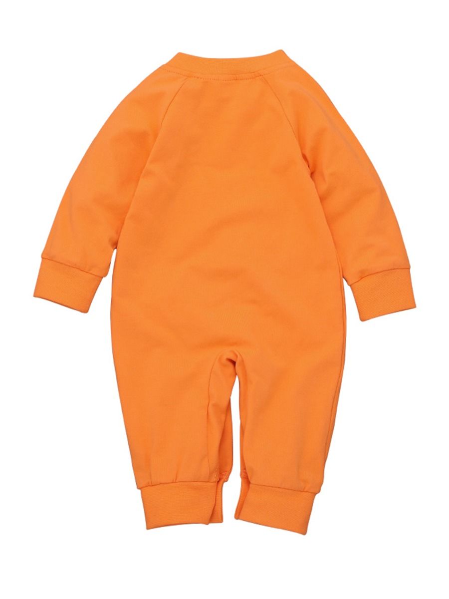 Wholesale Baby Halloween Orange Jumpsuit 19072955 kis