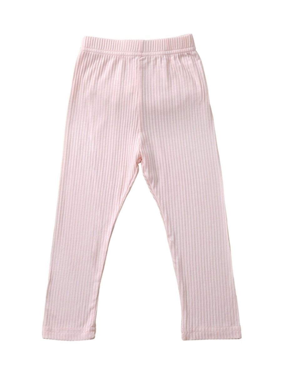 Wholesale Baby Toddler Girl Ribbed Leggings 19080369