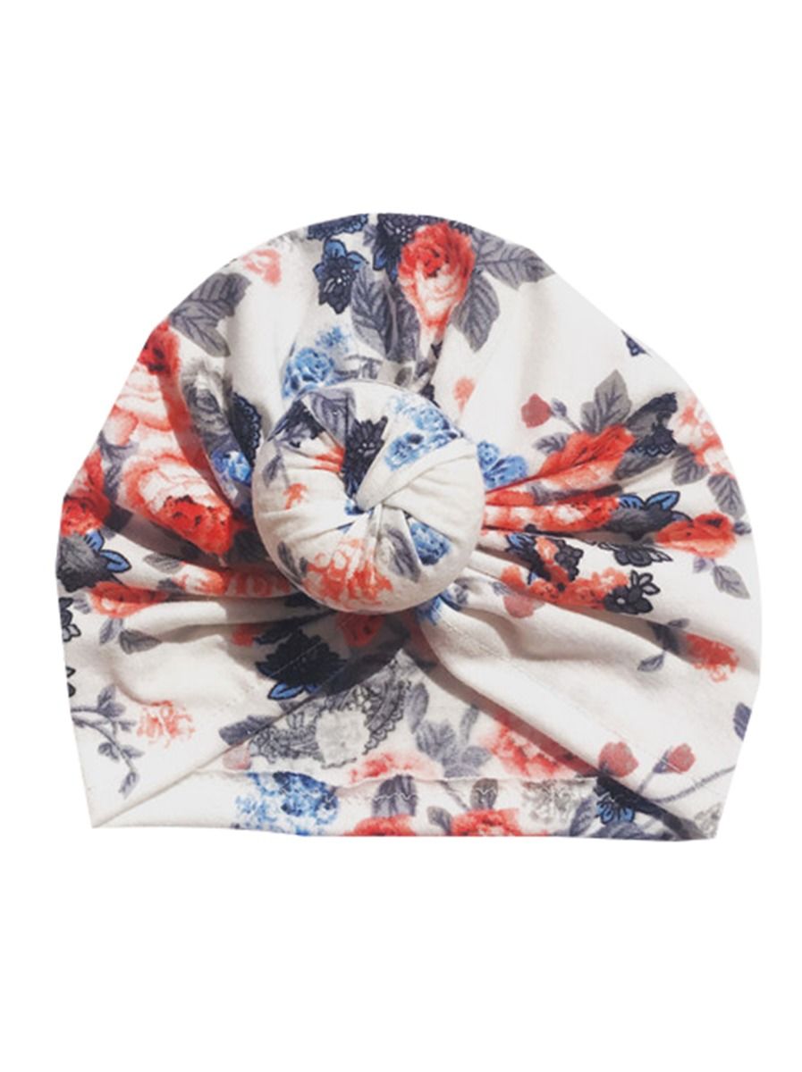 floral baby turban