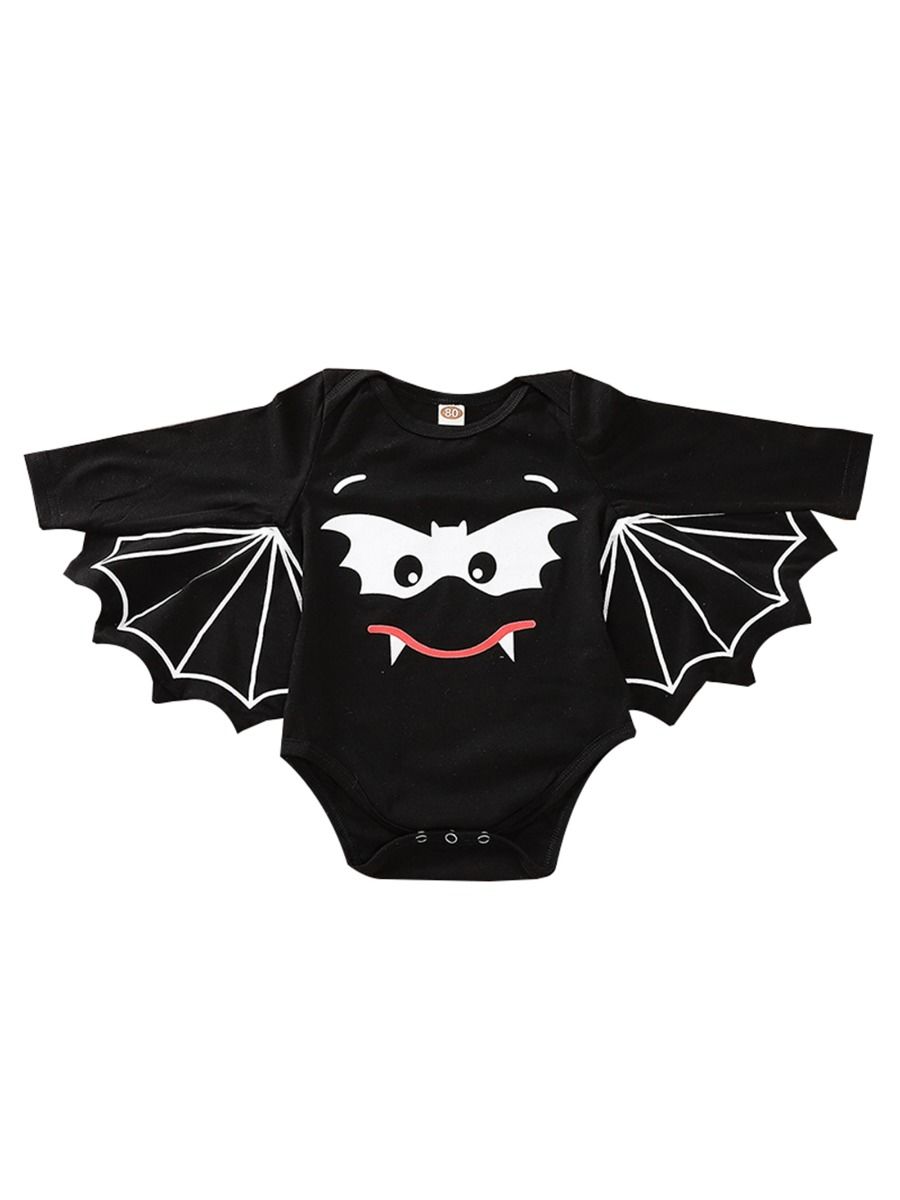 Wholesale Fashion Baby Bat Style Halloween Romper 19082