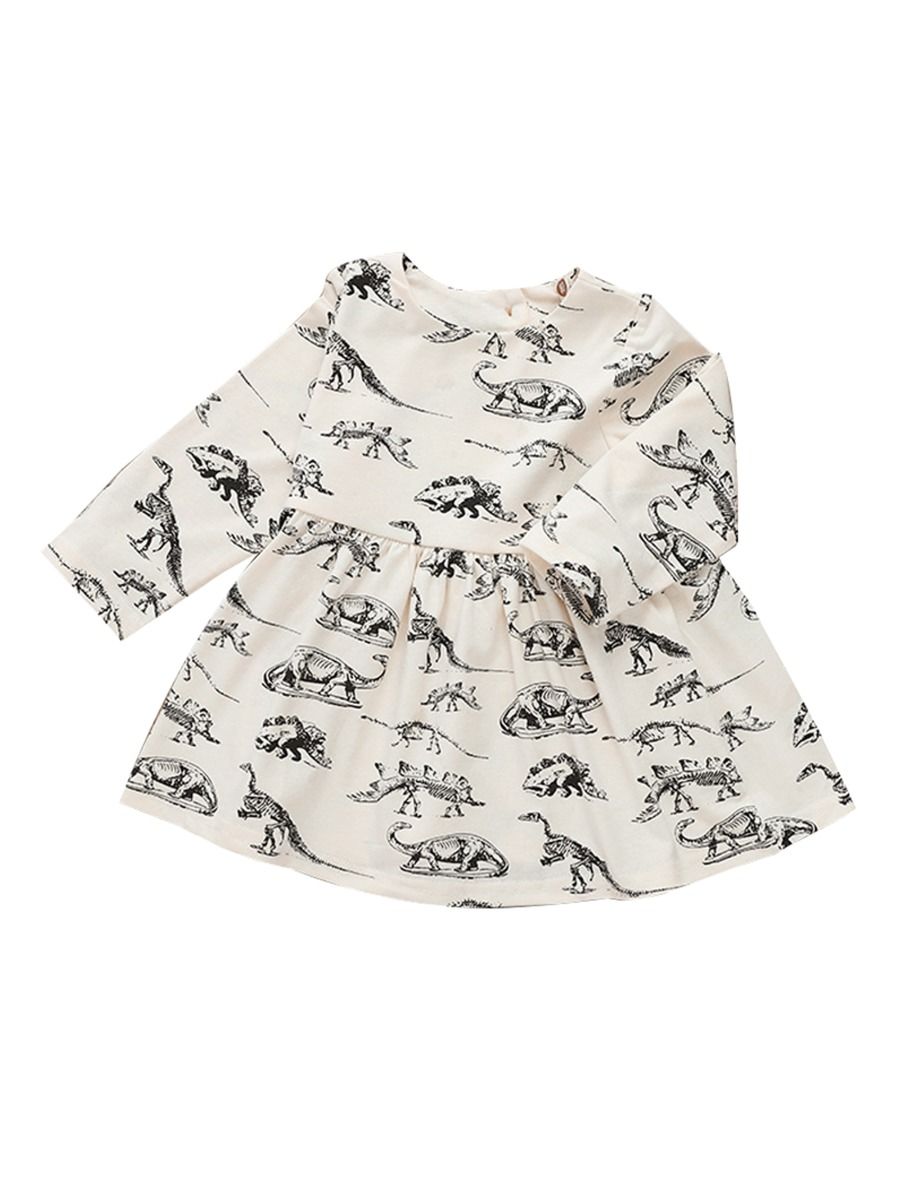 dinosaur dress for baby girl