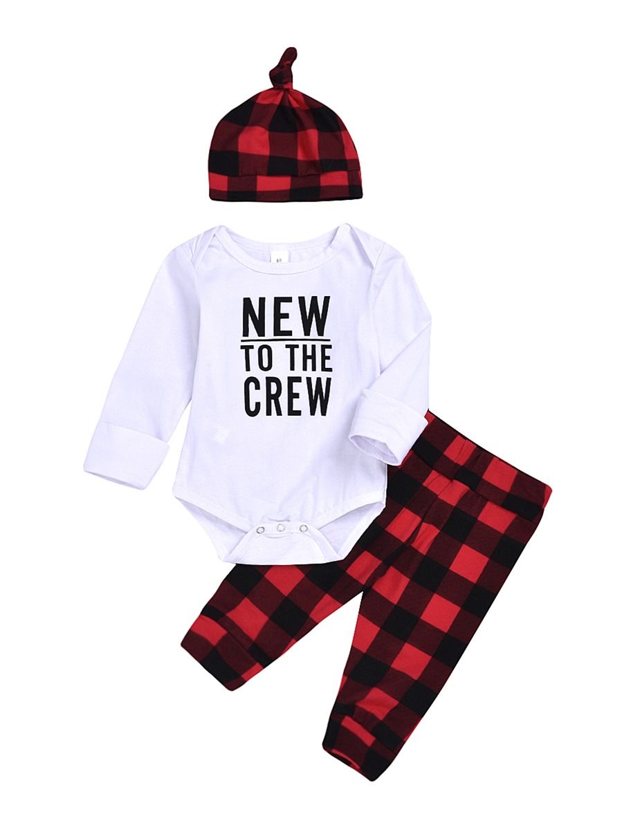 baby plaid pants