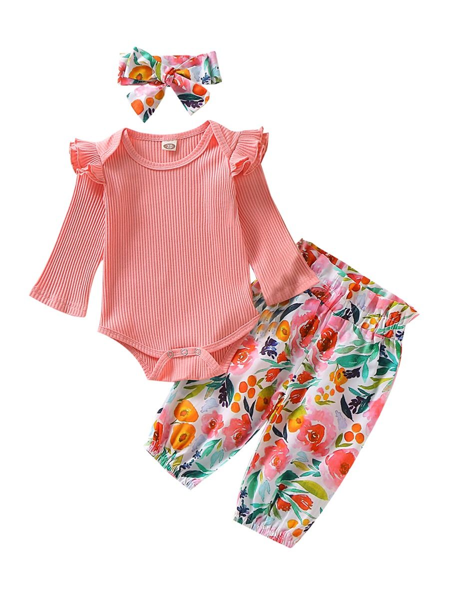 baby girl ribbed onesie