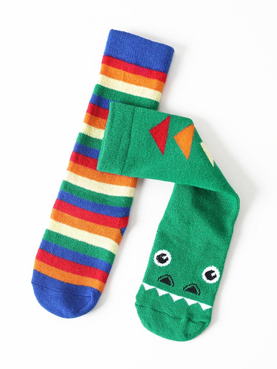 Wholesale Cute Cartoon Dinosaur Knit Socks 19102202 k