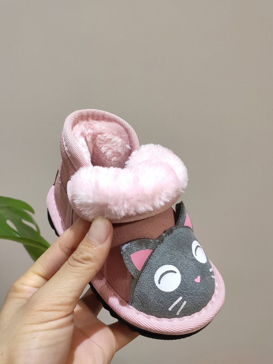 Wholesale Adorable Kids Unisex Cat Snow Boots 19110605