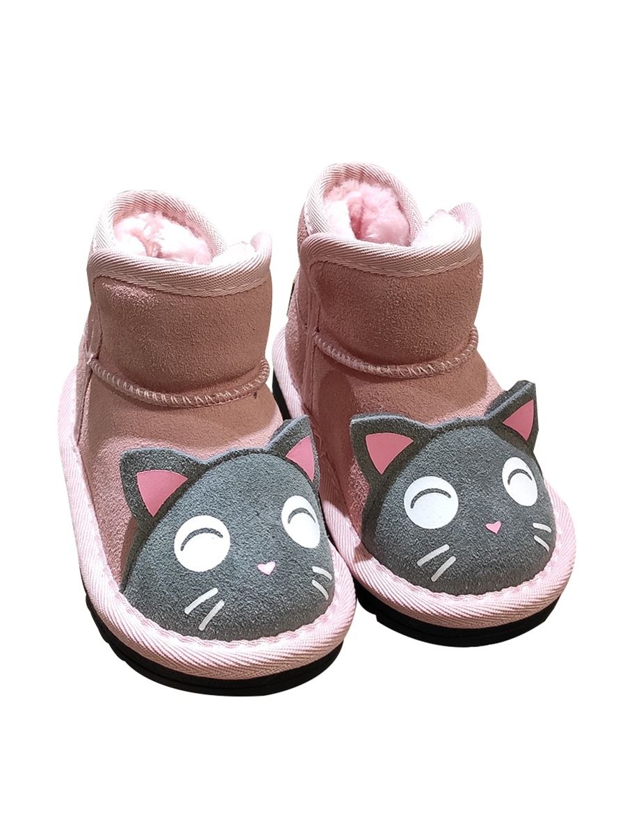 Wholesale Adorable Kids Unisex Cat Snow Boots 19110605