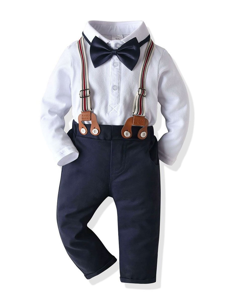 suspender baby boy outfit