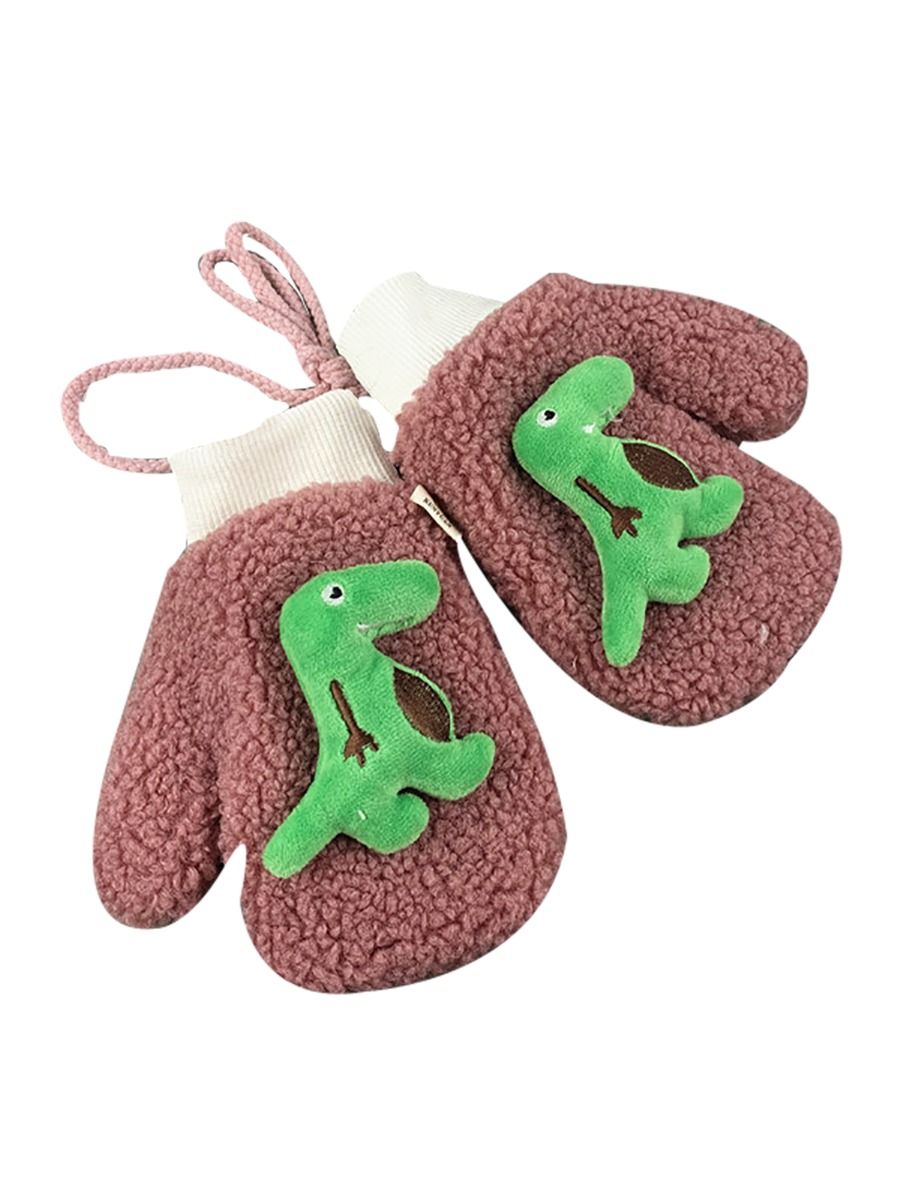 Wholesale Cute 3D Dinosaur Gloves 19112815 kiskissing