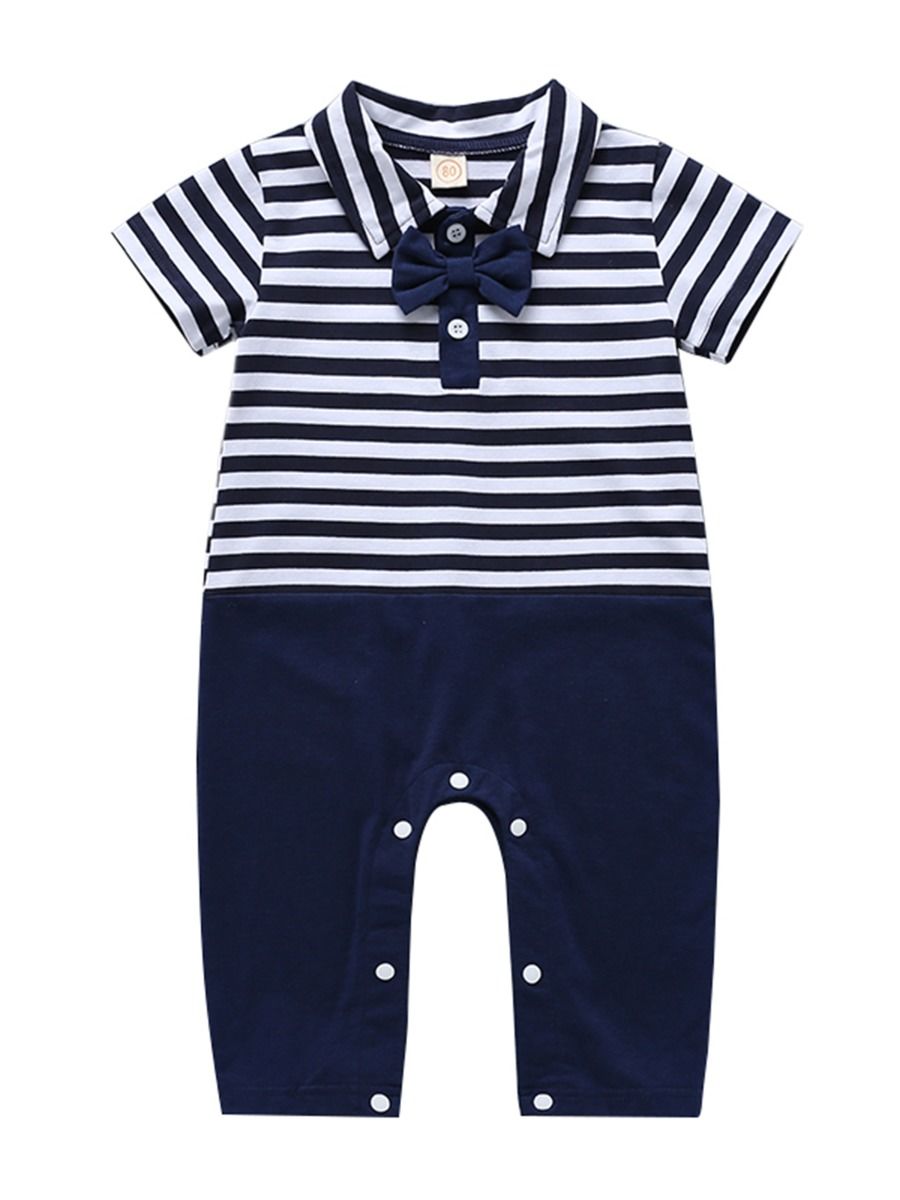 striped overalls shorts