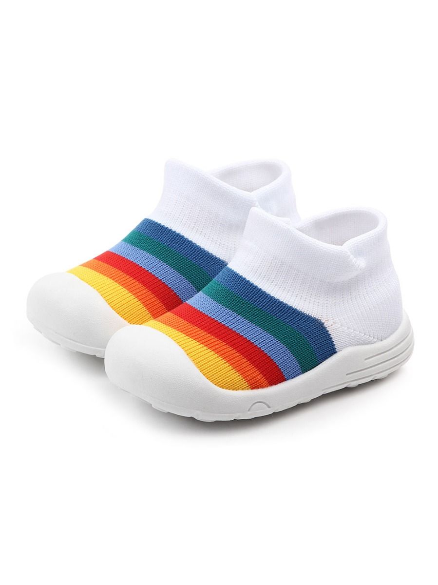 rainbow color shoes