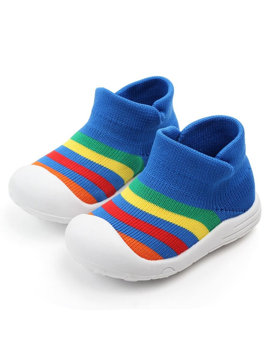 Wholesale Fashion Rainbow Color Knit Shoes 19120927 k Wholesale Fashion Rainbow Color Knit Shoes 19120927 k