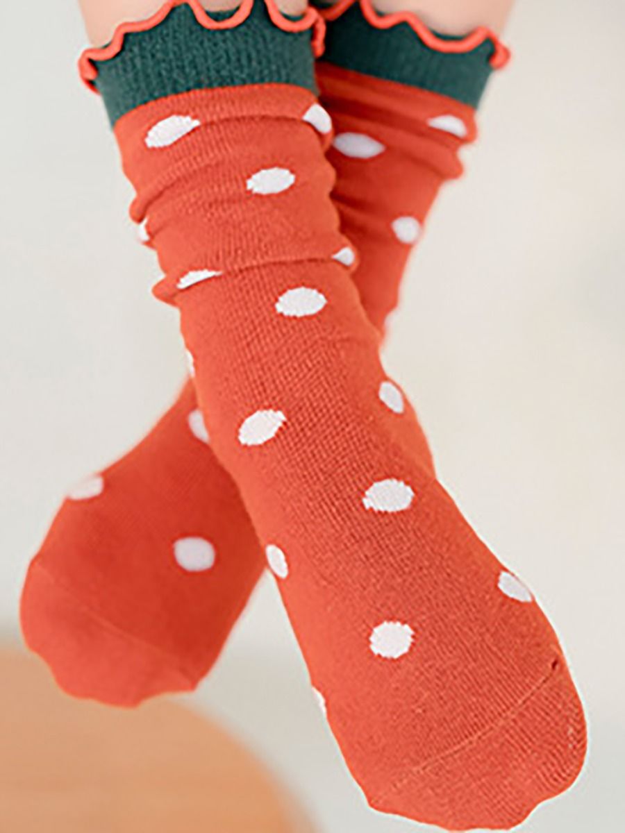 Wholesale Little Big Girl Ruffle Socks 19120928 kiski