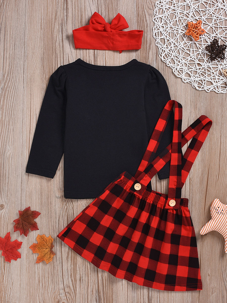 red and black dress outfit