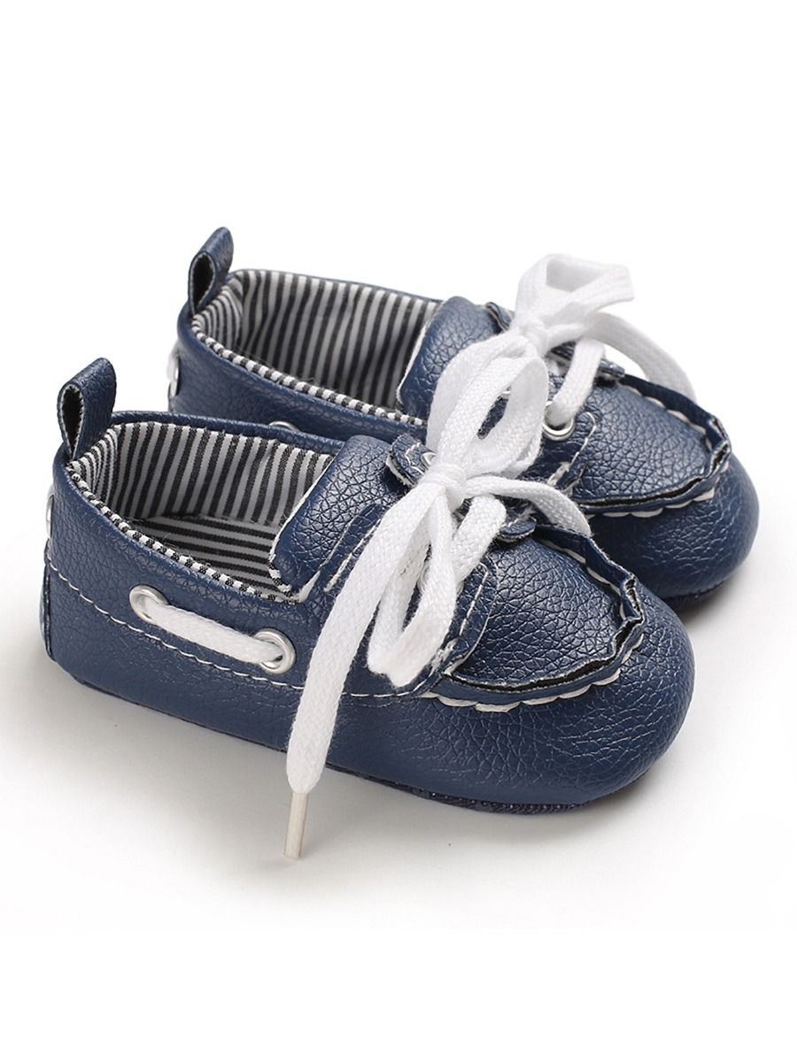 Wholesale Solid Color Baby Loafers Shoes 19121913 - kis