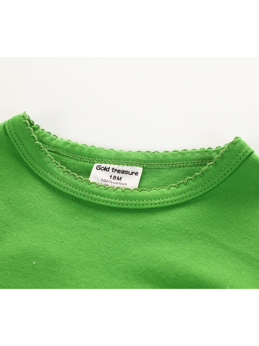 Wholesale Spring Little Girl Elephant Tshirt 19122322