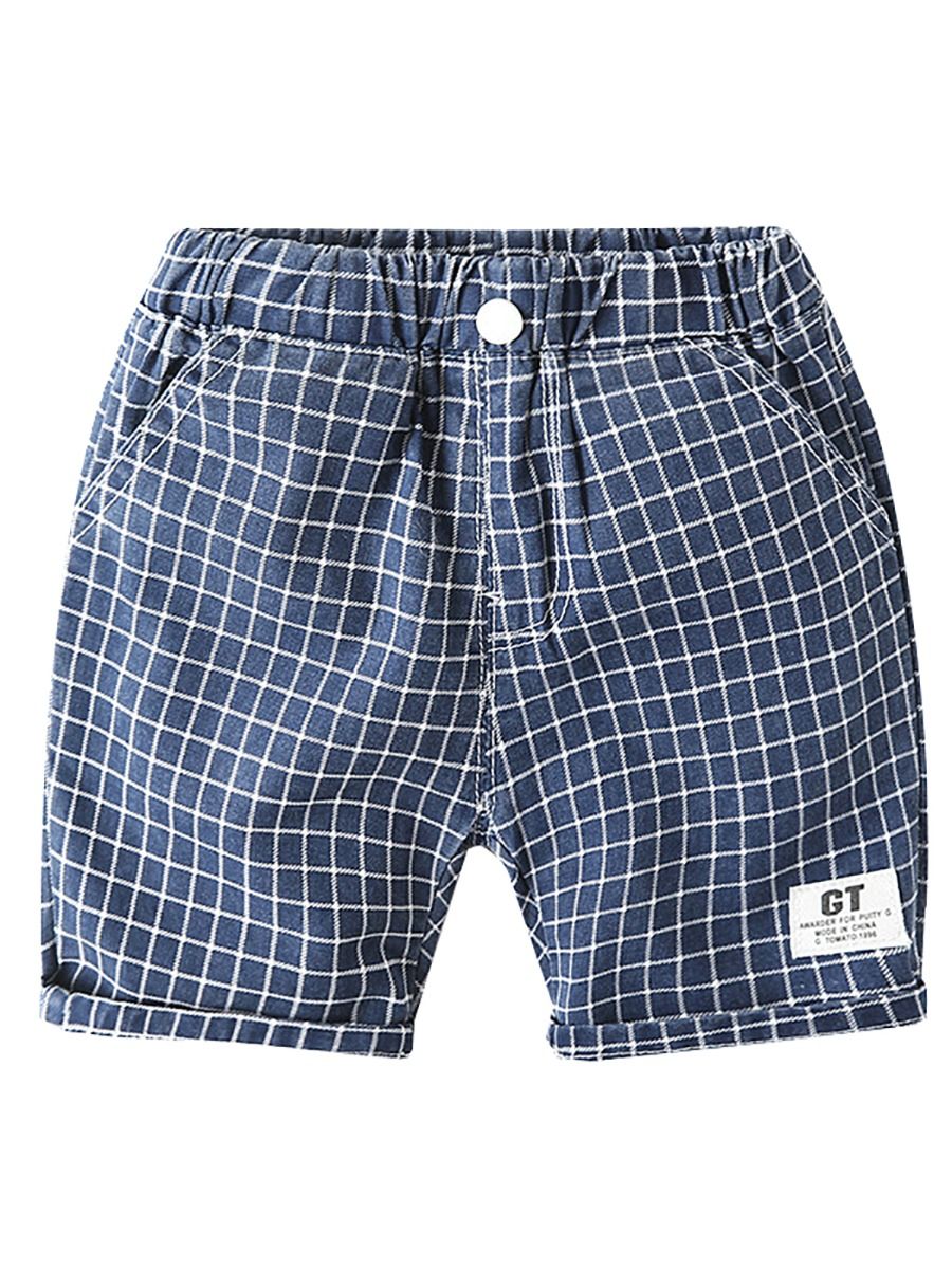 Wholesale Summer Toddler Boys Plaid Shorts 20011025 k