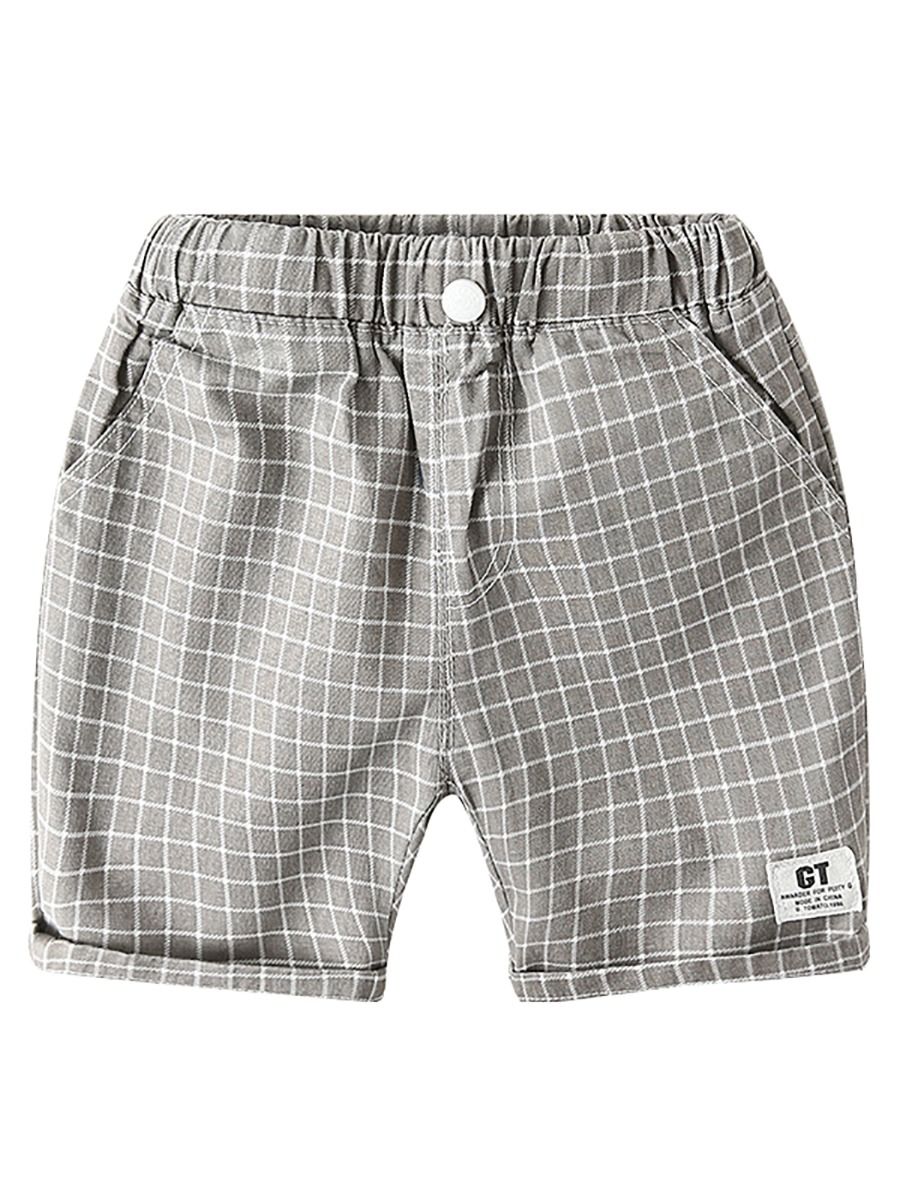 Wholesale Summer Toddler Boys Plaid Shorts 20011025 k