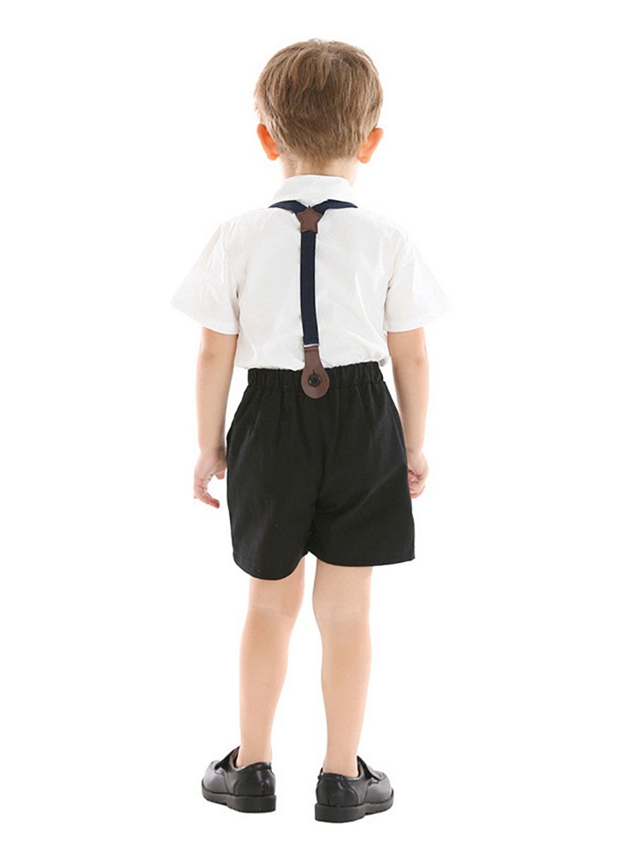 baby suspender shorts