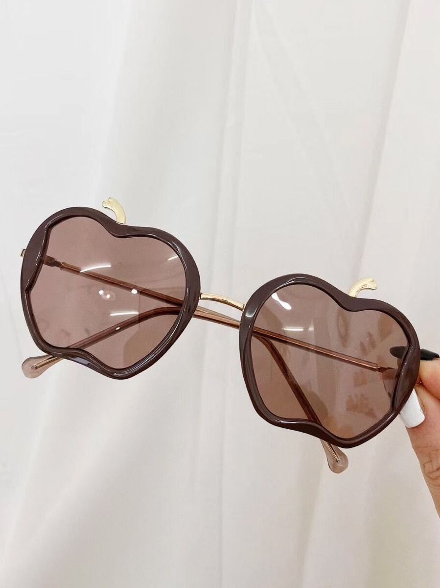 Wholesale Fashion Apple Pattern Sunglasses 200309122