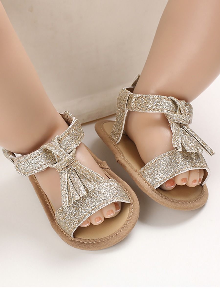 Wholesale Chic Baby Girl Tassel Sandals 200314364 kis