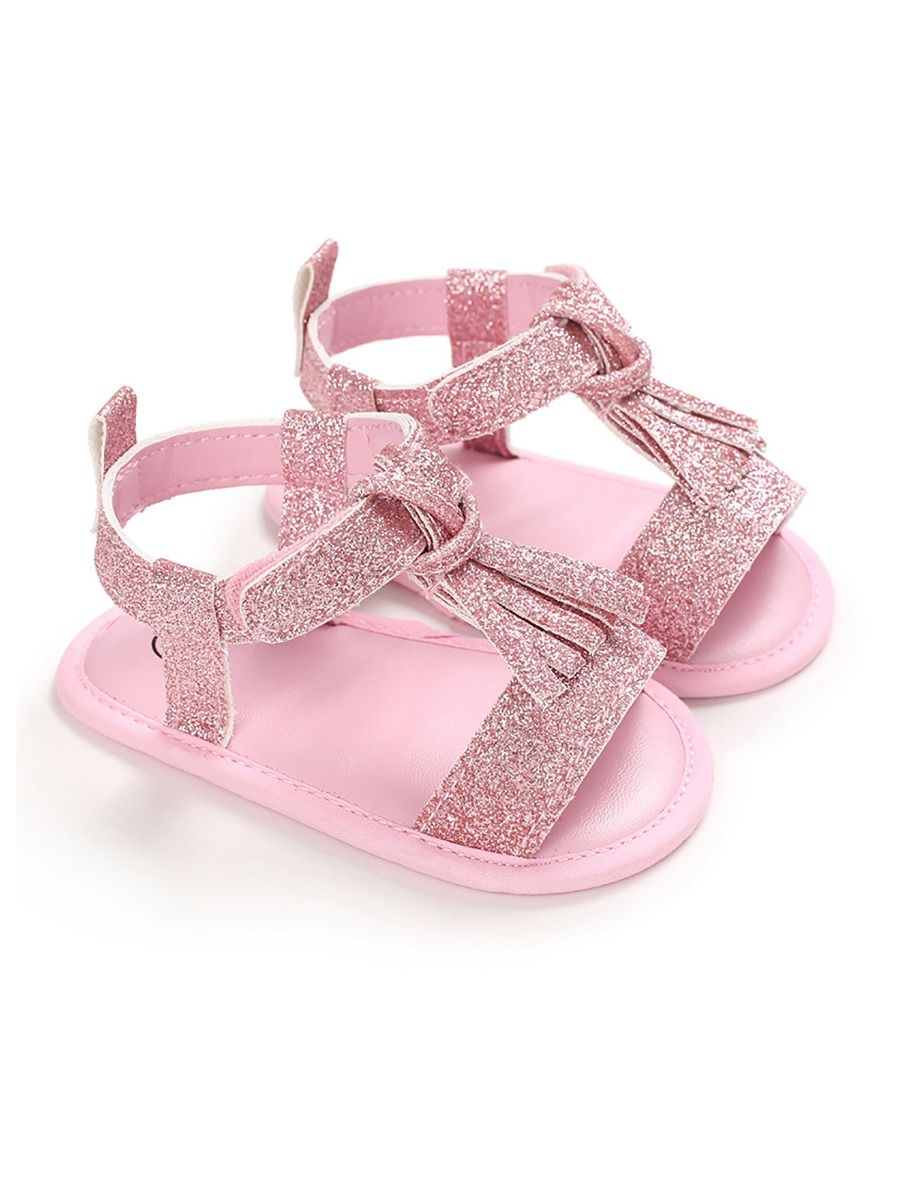 Wholesale Chic Baby Girl Tassel Sandals 200314364 kis