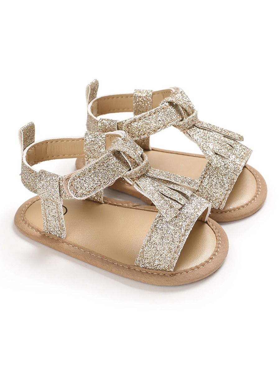 Wholesale Chic Baby Girl Tassel Sandals 200314364 kis