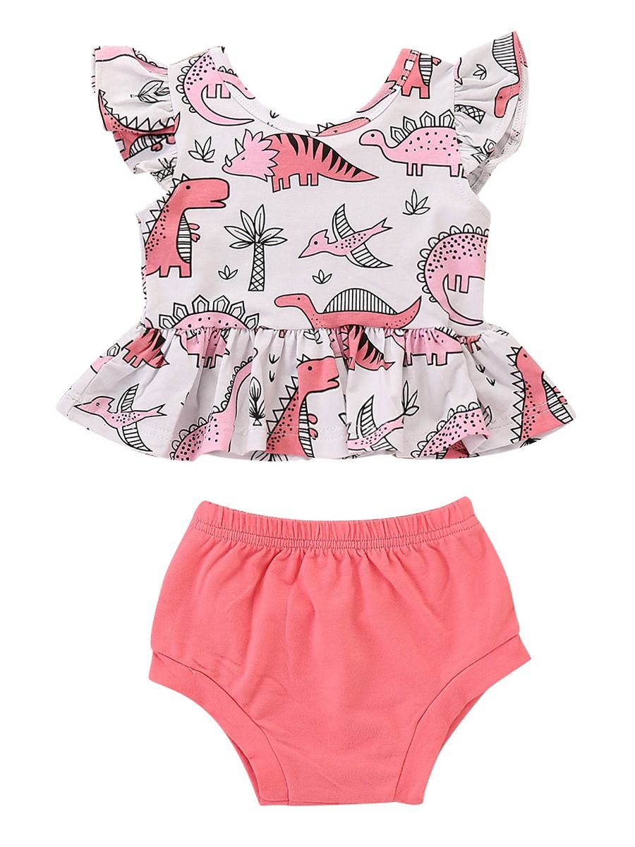 baby girl pink shorts