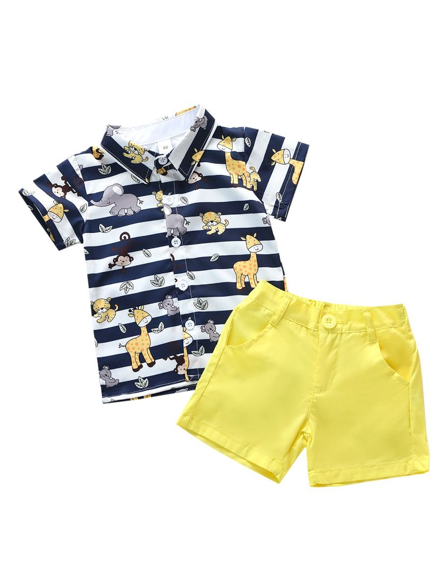 baby boy yellow shorts