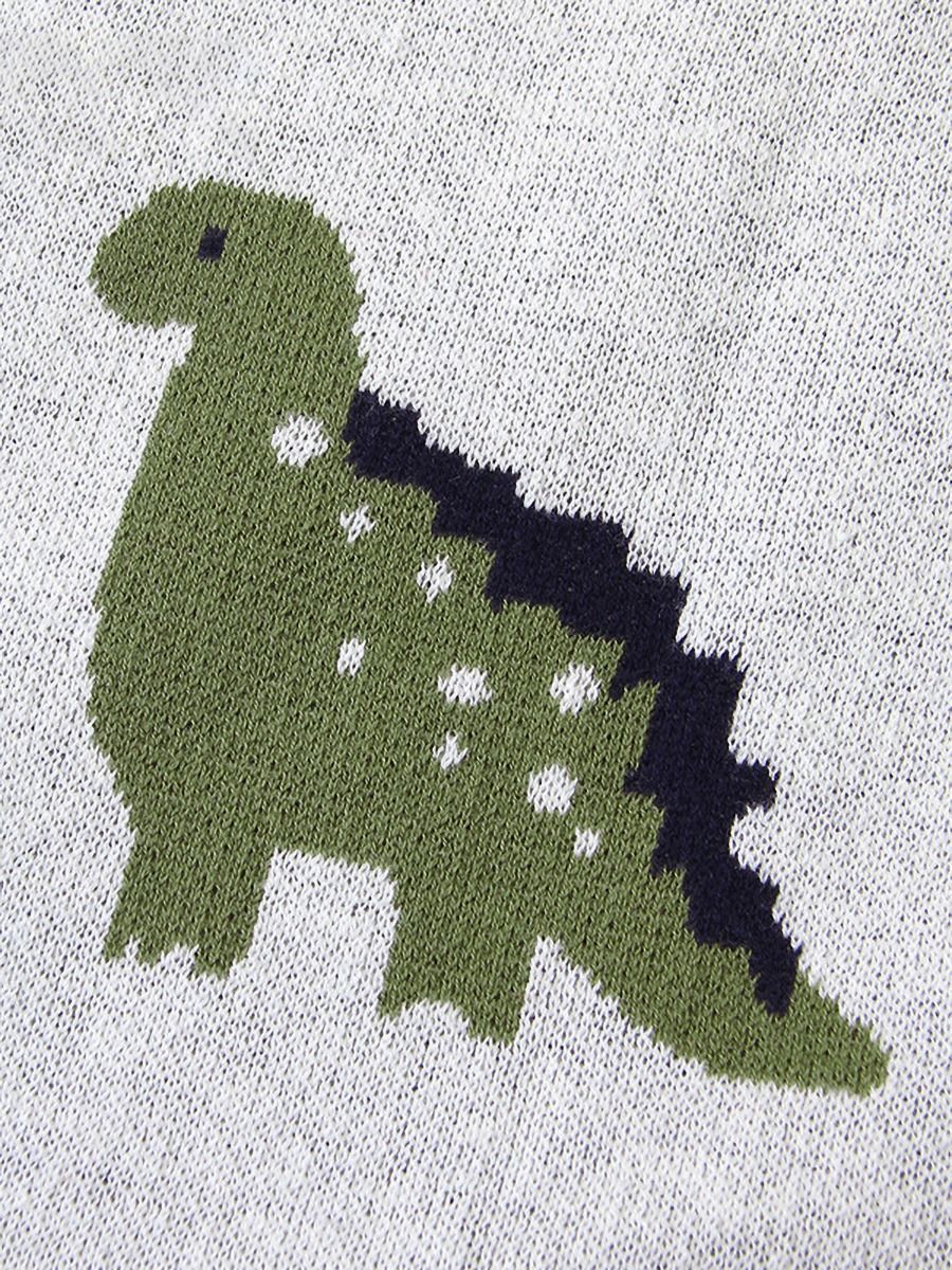 Wholesale Cute Baby Dinosaur Knit Blanket 200409123 k