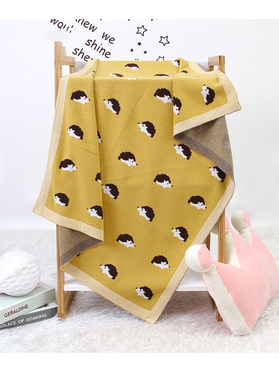 Wholesale Hedgehogs Knit Baby Blanket 200409924 kiski