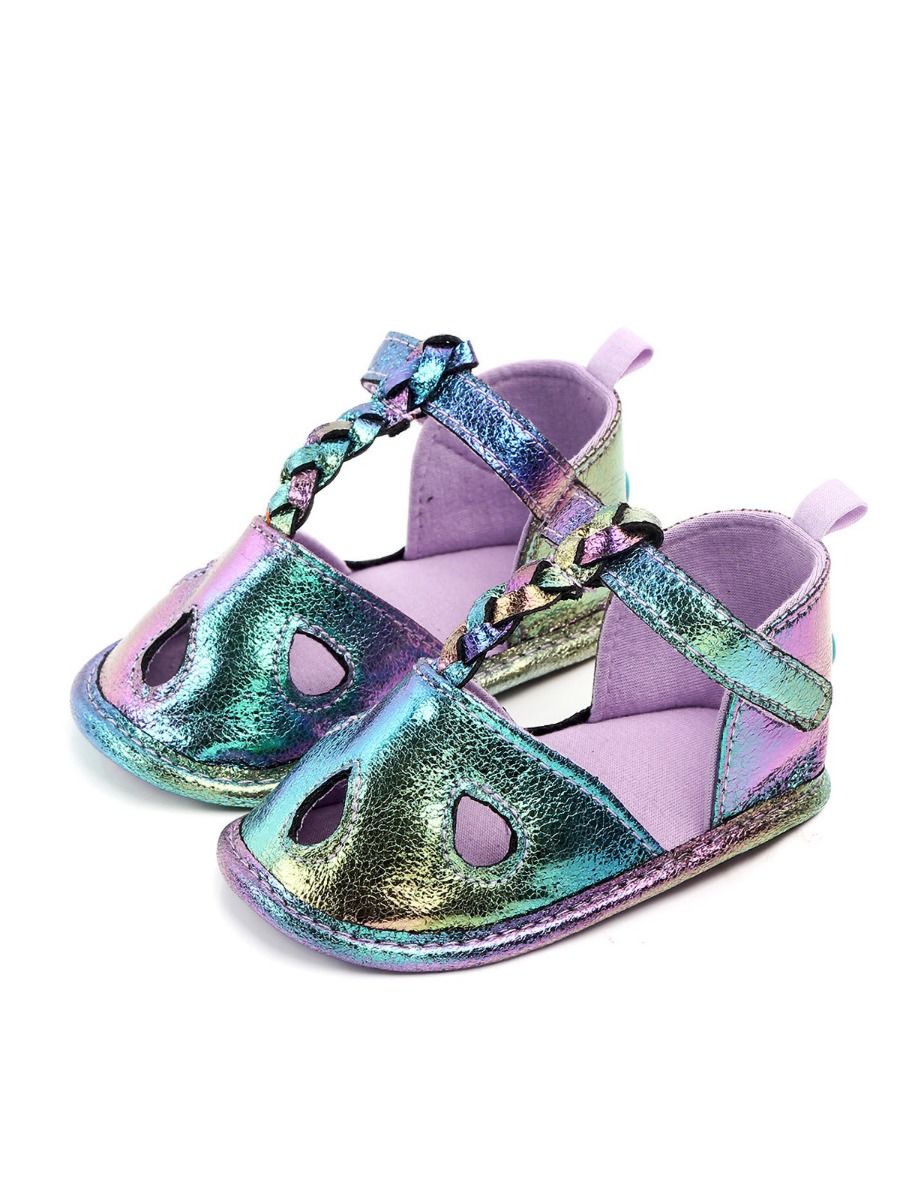Wholesale Cute Baby Girl Hollow Out Crib Sandals 200418