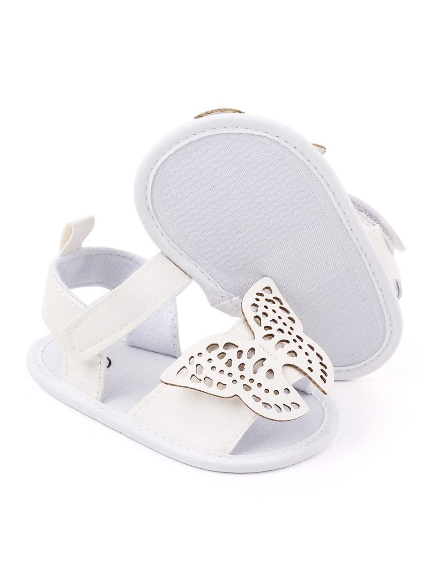Wholesale Baby Girl Butterfly Sandals Crib Shoes 200420