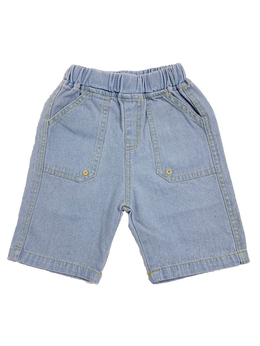 Wholesale Little Girls Blue Denim Shorts 200424506 - ki