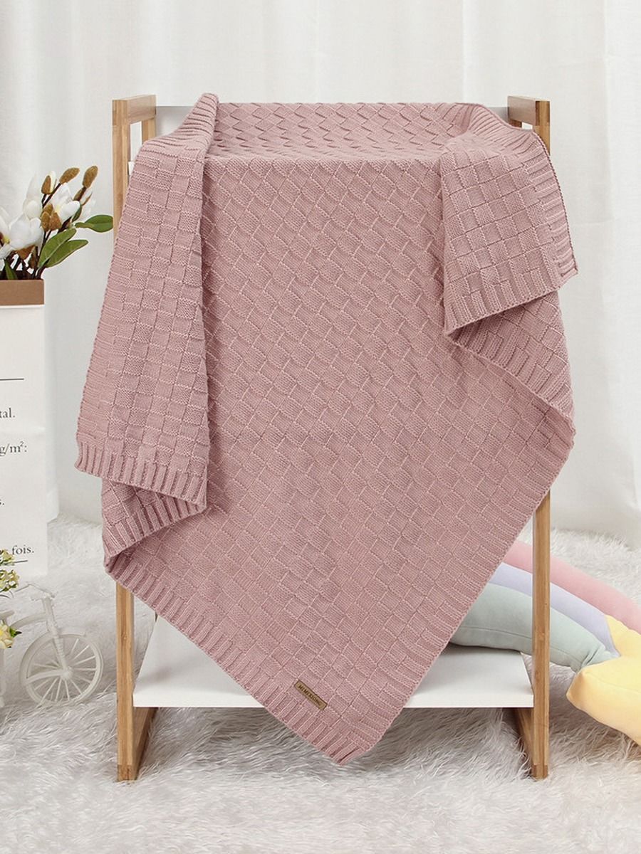 Wholesale Solid Color Knit Blanket 200424937 kiskissi